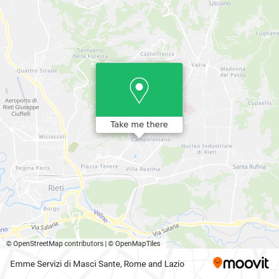 Emme Servizi di Masci Sante map