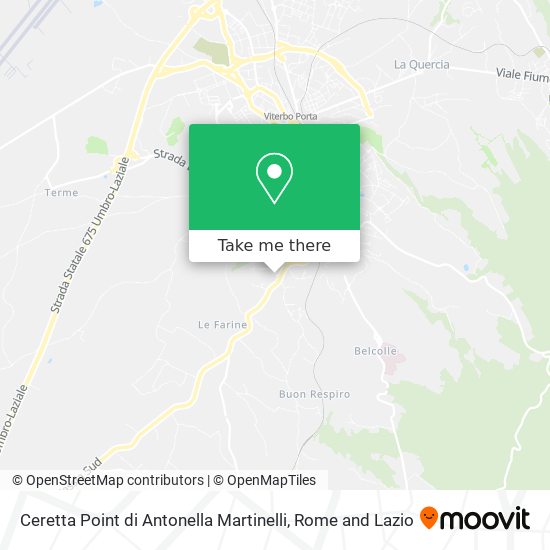 Ceretta Point di Antonella Martinelli map