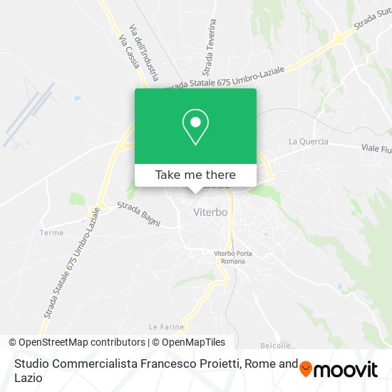 Studio Commercialista Francesco Proietti map