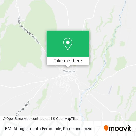 F.M. Abbigliamento Femminile map