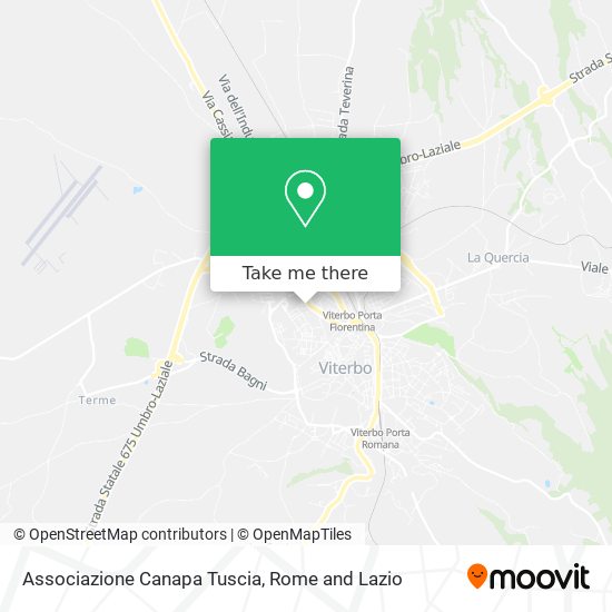 Associazione Canapa Tuscia map