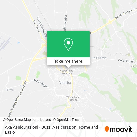 Axa Assicurazioni - Buzzi Assicurazioni map