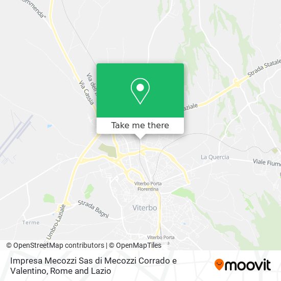 Impresa Mecozzi Sas di Mecozzi Corrado e Valentino map