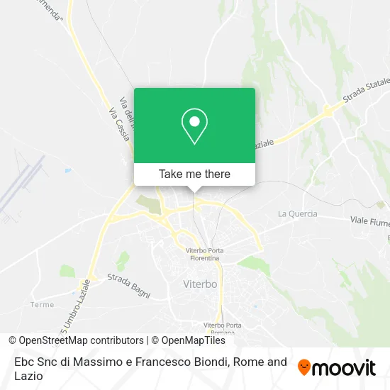 Ebc Snc di Massimo e Francesco Biondi map