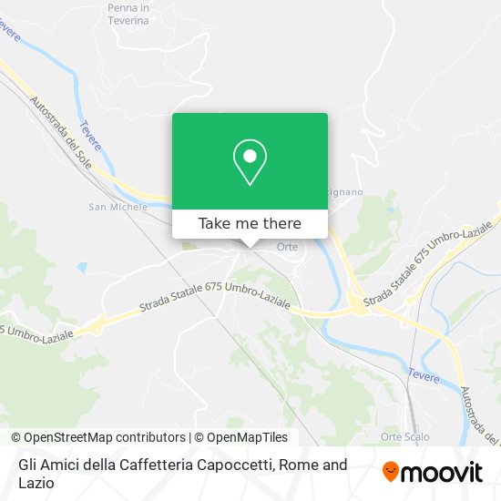 Gli Amici della Caffetteria Capoccetti map