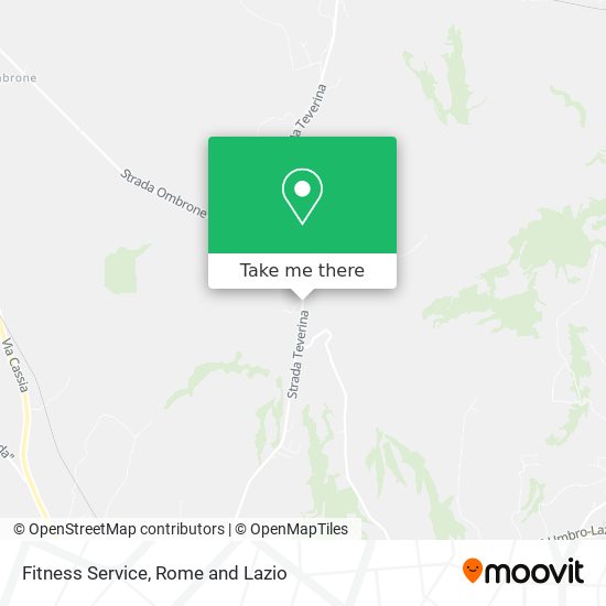 Fitness Service map