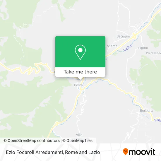 Ezio Focaroli Furnishings map