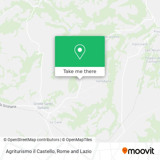 Agriturismo il Castello map