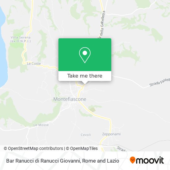 Bar Ranucci di Ranucci Giovanni map
