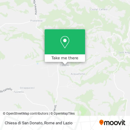 Chiesa di San Donato map