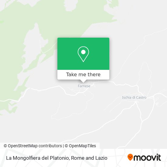 La Mongolfiera del Platonio map