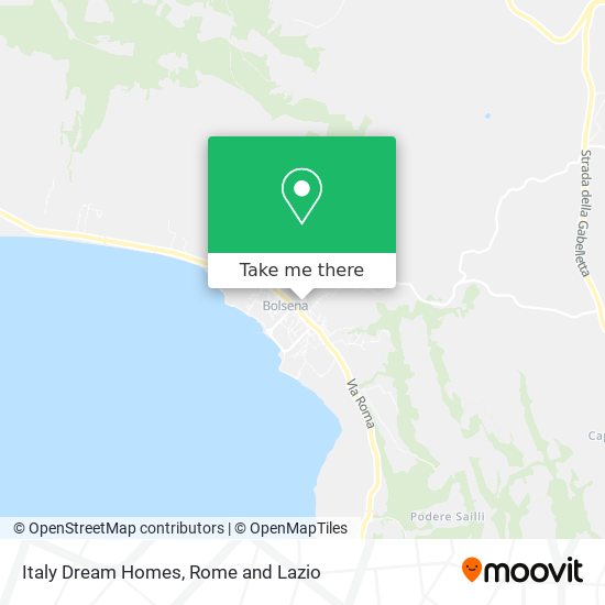 Italy Dream Homes map