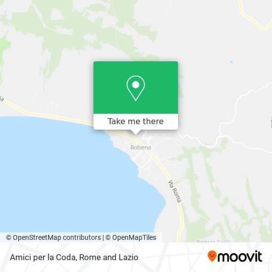 Amici per la Coda map