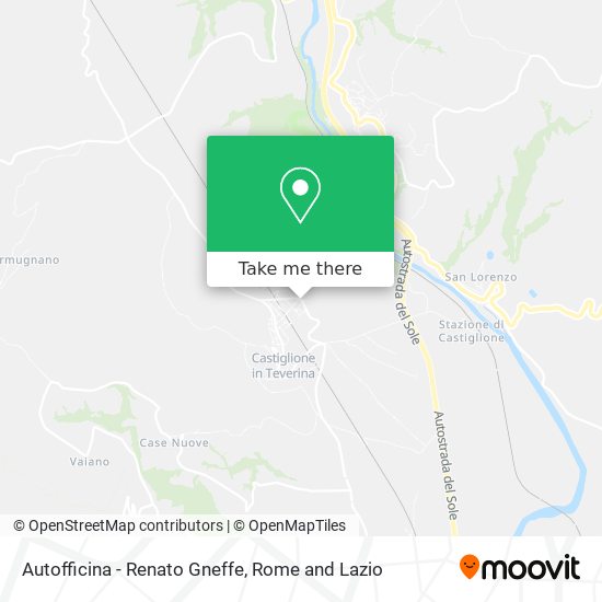 Autofficina - Renato Gneffe map