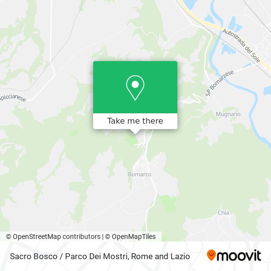 Sacro Bosco / Parco Dei Mostri map