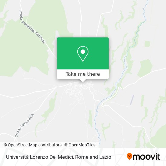 Università Lorenzo De' Medici map