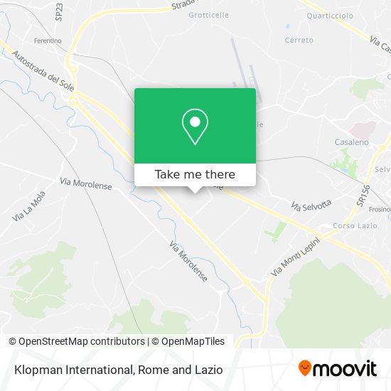 Klopman International map