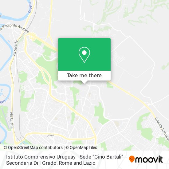 Istituto Comprensivo Uruguay - Sede “Gino Bartali” Secondaria Di I Grado map