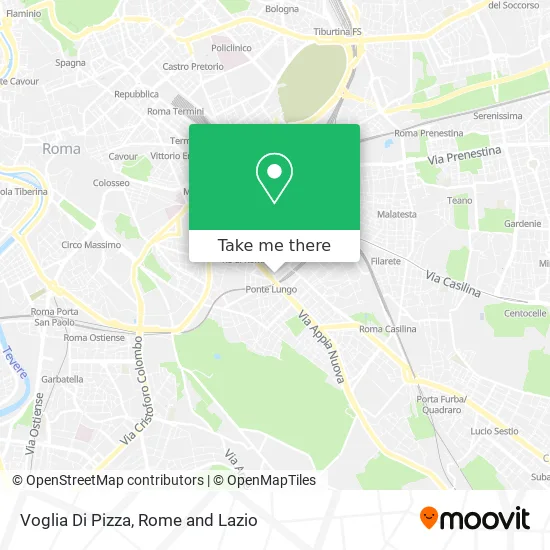 Voglia Di Pizza map