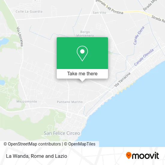 La Wanda map