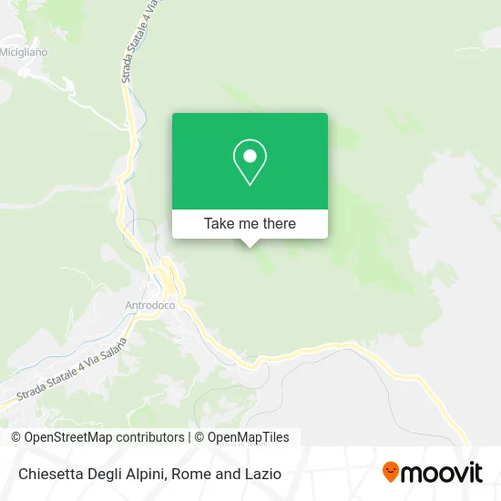 Alpini Small Church map