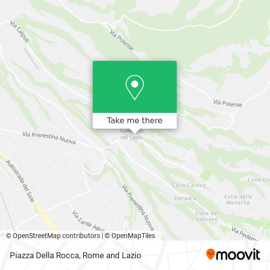 Piazza Della Rocca map