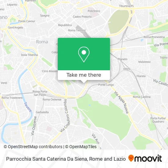 Santa Caterina Da Siena Parish map