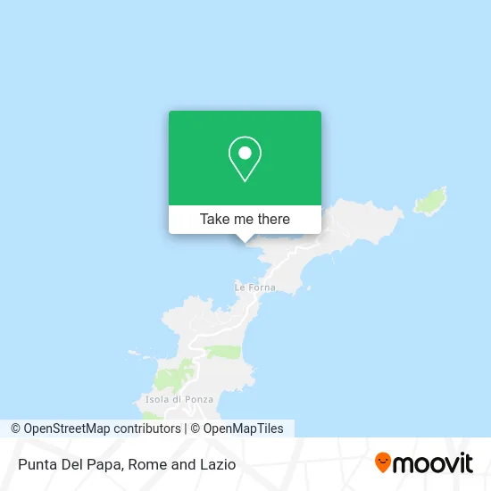 Punta Del Papa map