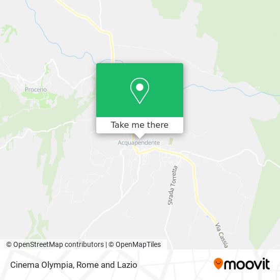 Cinema Olympia map