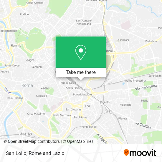 San Lollo map