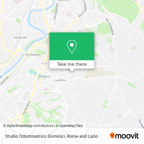 Studio Odontoiatrico Dominici map