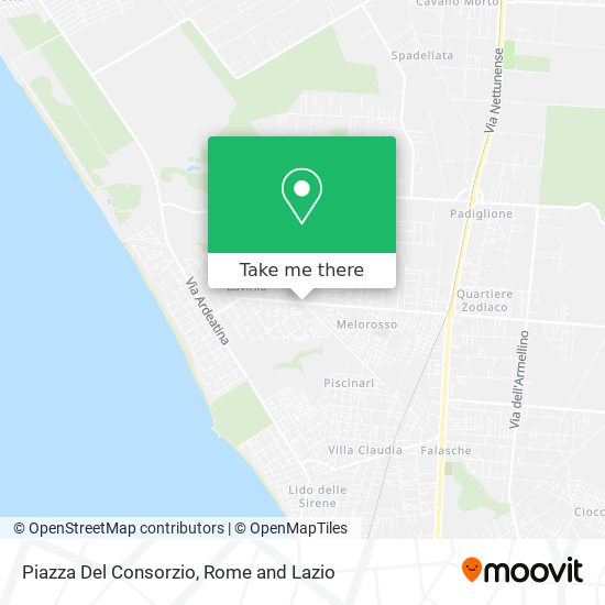 Piazza Del Consorzio map