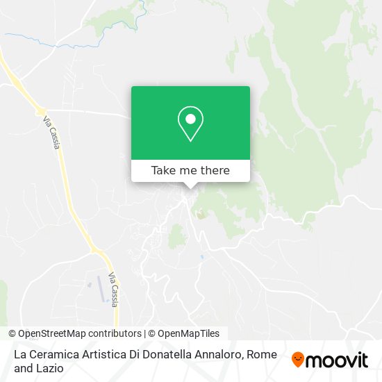 La Ceramica Artistica Di Donatella Annaloro map