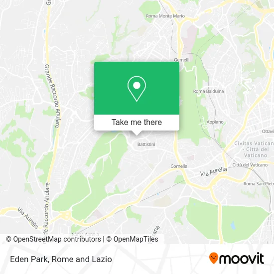Eden Park map