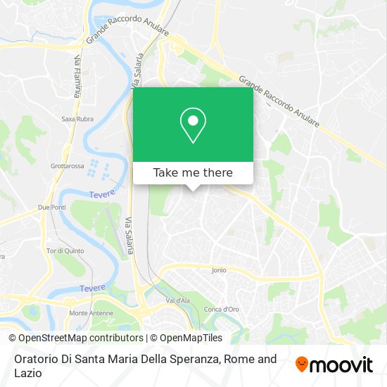 Oratorio Di Santa Maria Della Speranza map