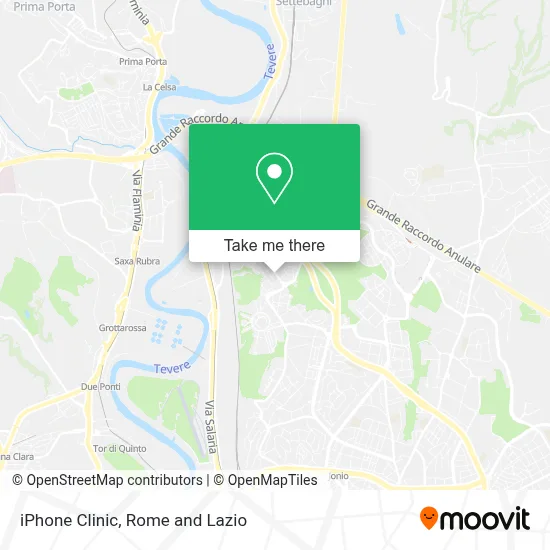 iPhone Clinic map