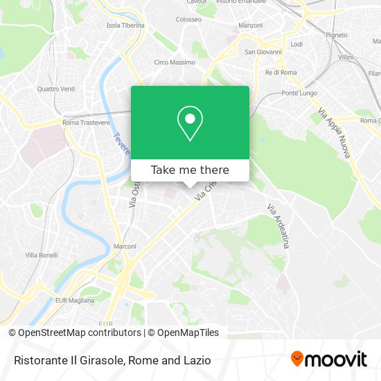 Ristorante Il Girasole map