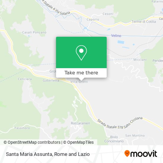 Santa Maria Assunta map