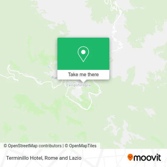 Terminillo Hotel map