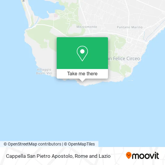 Saint Peter Apostle Chapel map