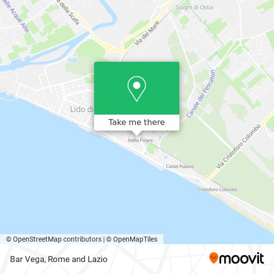 Bar Vega map