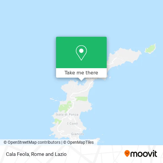 Cala Feola map