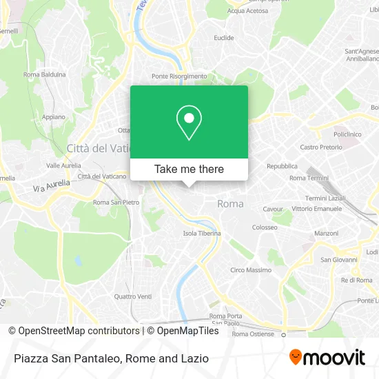 Saint Pantaleo Square map