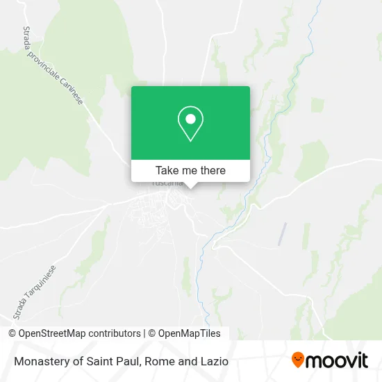 Monastery of Saint Paul map