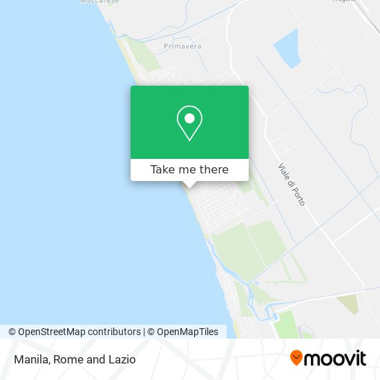 Manila map