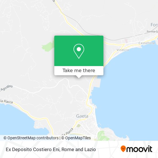 Ex Deposito Costiero Eni map