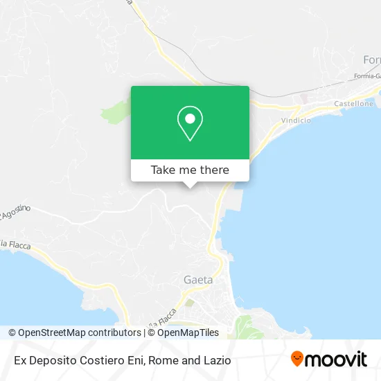 Ex Coastal Deposit Eni map