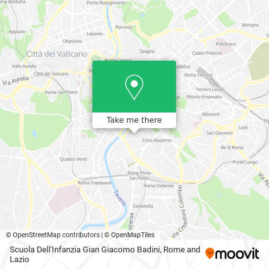 Scuola Dell'Infanzia Gian Giacomo Badini map