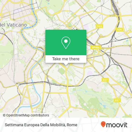 Settimana Europea Della Mobilità map