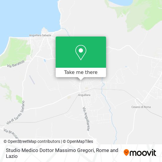 Studio Medico Dottor Massimo Gregori map